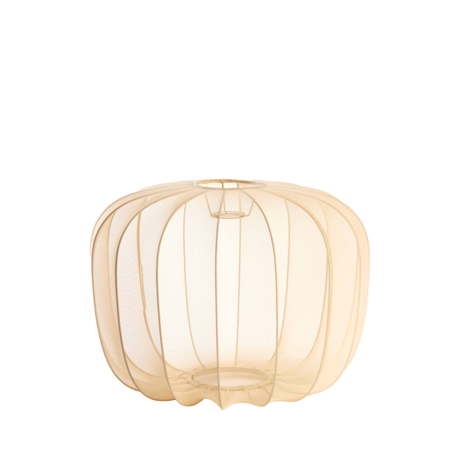 light & living Kap Ø50x37 5 cm PLUMERIA zand