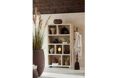 Light & Living Kast 110x35x190 Cm NAHUA Beige