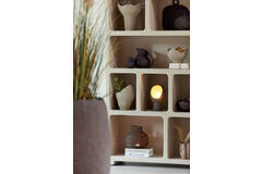 Light & Living Kast 110x35x190 Cm NAHUA Beige