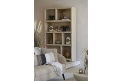 Light & Living Kast 110x35x190 Cm NAHUA Beige