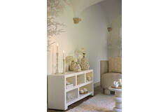 Light & Living Kast 140x35x60 Cm NAHUA Crème