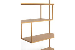 Light & Living Kast Open 100x35x203 Cm YLAYA Beige