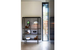 Light & Living Kast Open 119x40x161 Cm YINTHE Zwart