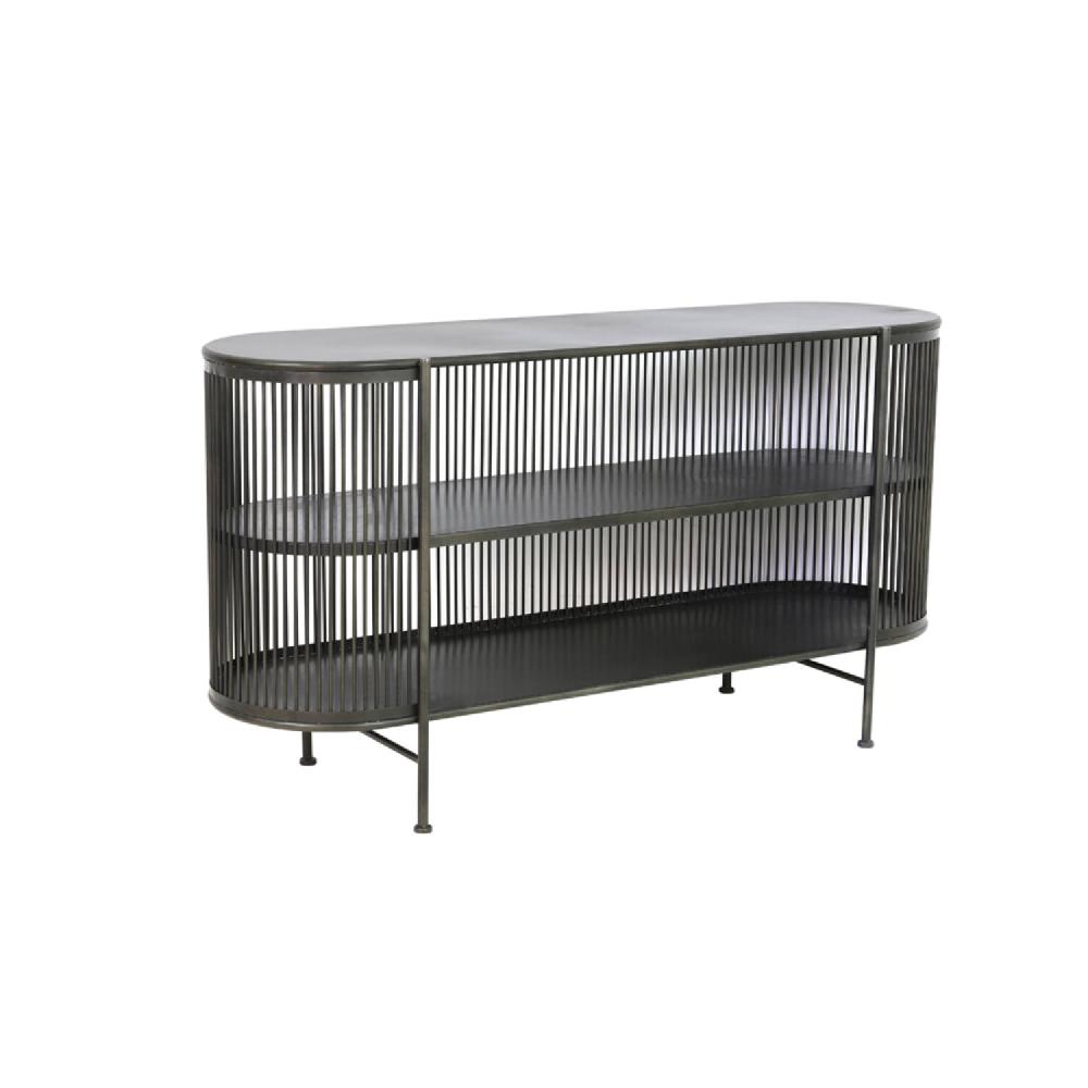 light & living Kast open 149x40x80 cm YINTHE zwart