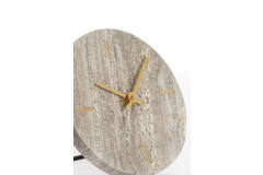 Light & Living Klok Ø15 Cm JENAY Bruin Travertin