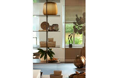 Light & Living Klok Ø20 Cm JENAY Bruin Travertin