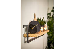 Light & Living Klok Ø20 Cm LICOLA Antiek Zwart