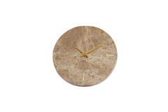 Light & Living Klok Ø20 Cm MORENO Marmer Bruin