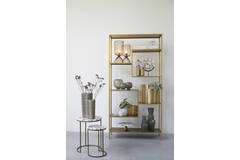 Light & Living Klok Ø20 Cm MORENO Marmer Wit