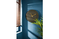 Light & Living Klok Ø59 Cm LICOLA Antiek Zwart