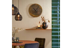 Light & Living Klok Ø74 Cm LICOLA Antiek Brons