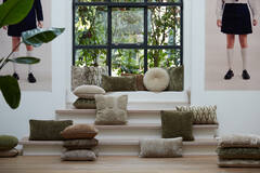 Light & Living Kussen 45x45 Cm ROBY Groen