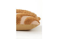 Light & Living Kussen 45x45 Cm SAKALA Licht Bruin