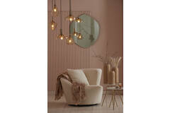 Light & Living Kussen 45x45 Cm TEDDY Crème