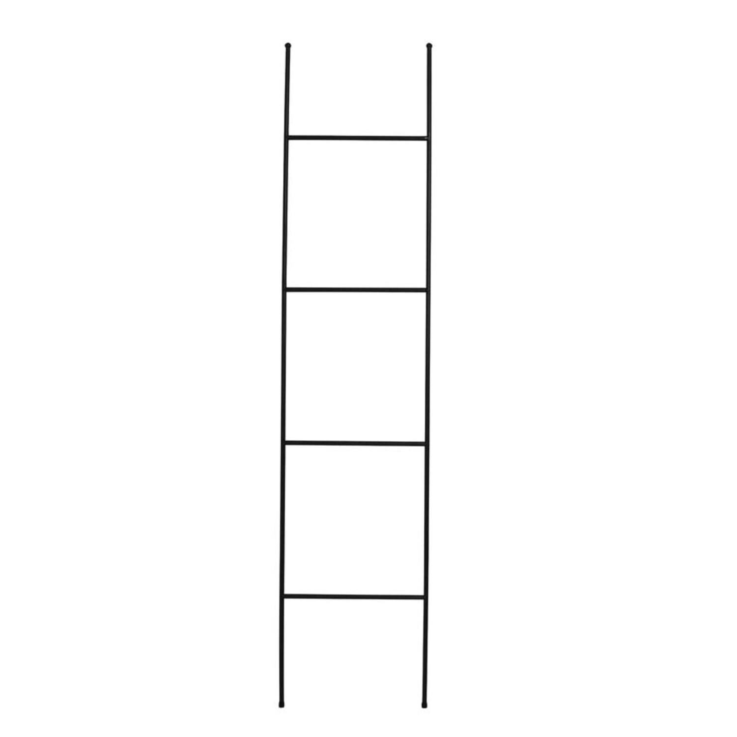 light & living Ladder deco 40x2x180 cm SIEM zwart