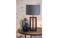 Light & Living Lampvoet 15x15x35 Cm MACE Mat Zwart