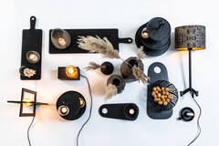 Light & Living Lampvoet 15x15x35 Cm MACE Mat Zwart