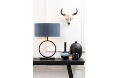 Light & Living Lampvoet 30x12 5x43 Cm LIVA Mat Zwart