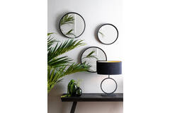 Light & Living Lampvoet 30x12 5x43 Cm LIVA Mat Zwart