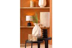 Light & Living Lampvoet Ø12x21 Cm BUDONGO Hout Zwart