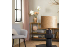 Light & Living Lampvoet Ø17x33 5 Cm BRISKA Mat Zwart