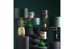 Light & Living Lampvoet Ø28 5x33 Cm VERDE Glas Groen