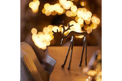 light & living Ornament 21 5x9 5x25 cm DEER zwart