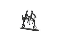 Light & Living Ornament 35x7x32 Cm CYCLE Mat Zwart