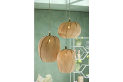 Light & Living Pendel Met Cup Ø5x7 5 Cm CUPA Zand