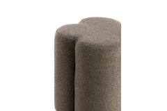 Light & Living Poef 38x38x45 Cm NALANI Donker Bruin