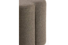 Light & Living Poef 38x38x45 Cm NALANI Donker Bruin