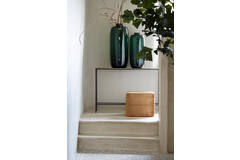 Light & Living Poef 40x40x35 Cm KIKI Velvet Karamel