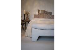 Light & Living Poef 80x40x48 5 Cm DASHA Licht Grijs