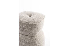 Light & Living Poef Ø40x46 Cm LEYLA Beige
