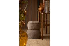 Light & Living Poef Ø40x46 Cm LEYLA Bruin