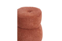 Light & Living Poef Ø40x46 Cm LEYLA Terra