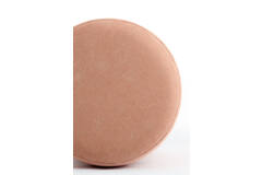 Light & Living Poef Ø42x43 Cm CURTEA Licht Oranje