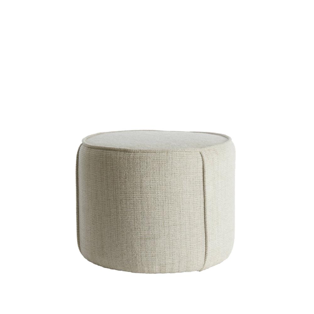 light & living Poef Ø50x40 cm DOMONI beige