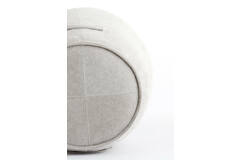 light & living Poef Ø50x40 cm SIBIU zand