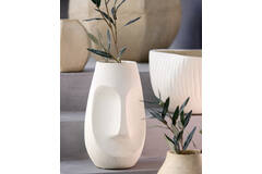 Light & Living Pot Deco Ø18x29 5 Cm FACE Naturel