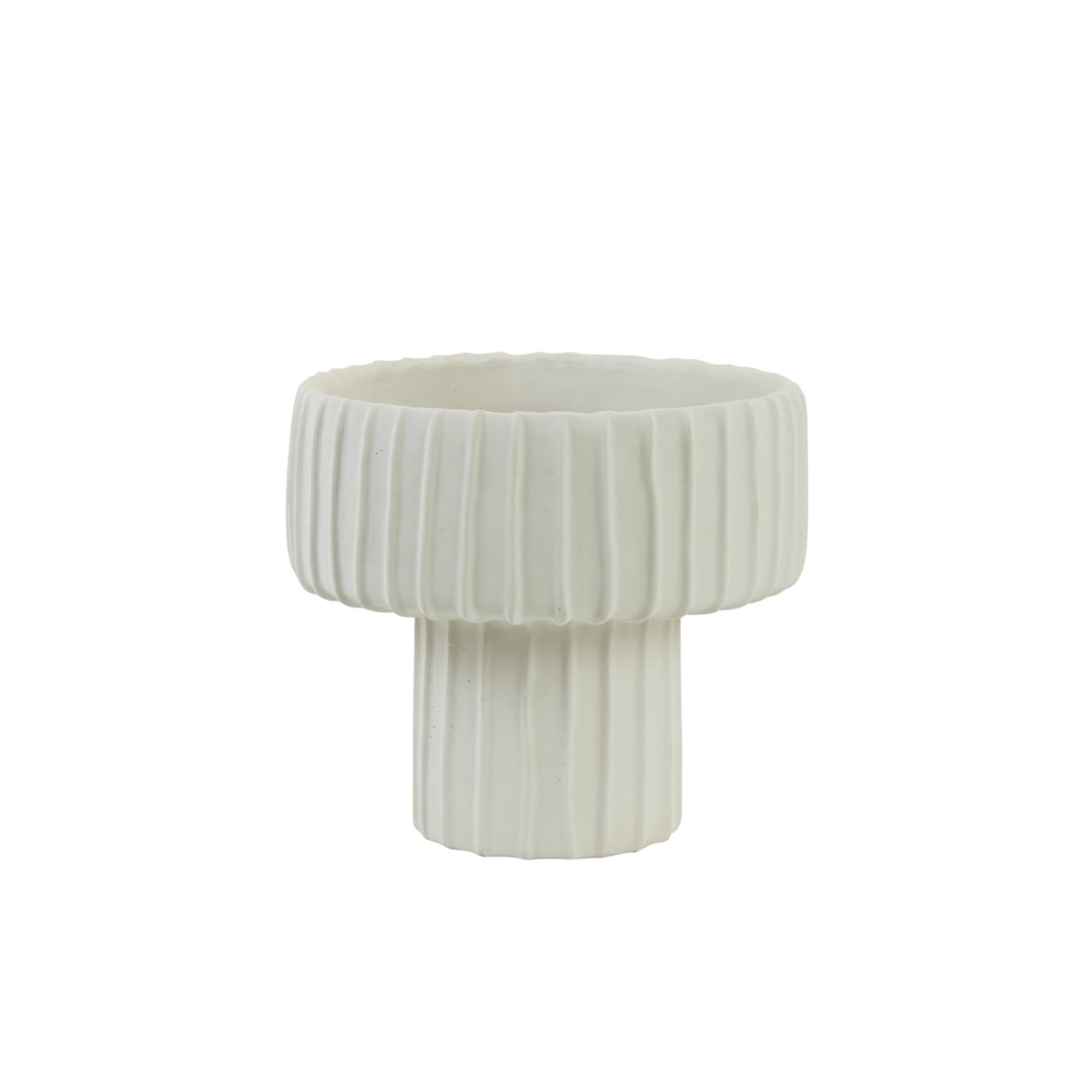 Light & Living Pot Deco Ø30x27 Cm MAJA Cement Crème