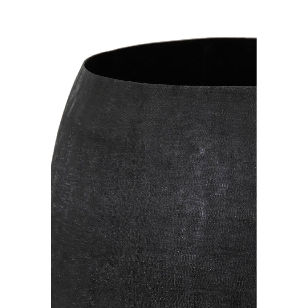 Light & Living Pot Deco Ø39x42 Cm GENOLI Mat Zwart
