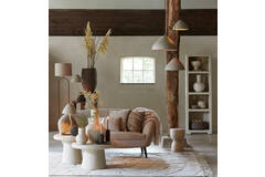 Light & Living Salontafel Ø60x45 Cm KULONA Beige