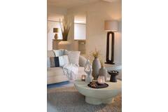 Light & Living Salontafel Ø90x30 Cm POLINNA Mat Zand