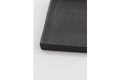 Light & Living Schaal 20x15x1 Cm MAES Zwart