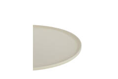 Light & Living Schaal Ø30x1 5 Cm MAES Crème