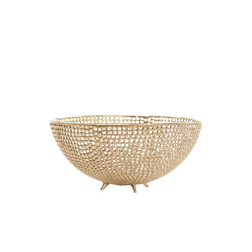 light & living Schaal Ø46x20 cm MURCIA antiek goud