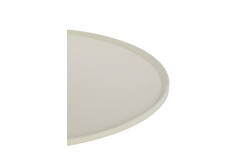 Light & Living Schaal Ø60x1 5 Cm MAES Crème