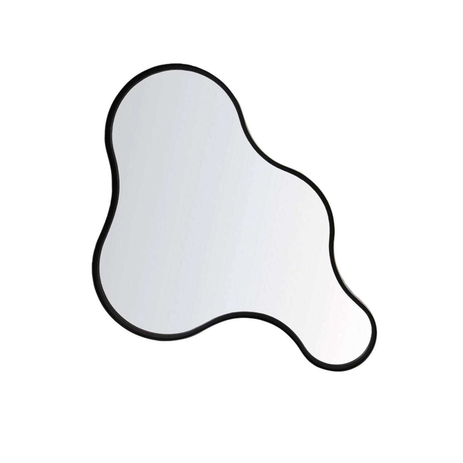 light & living Spiegel 65x4x63 cm SUVA mat zwart