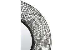 Light & Living Spiegel Ø89x12 Cm SAMAT Zwart